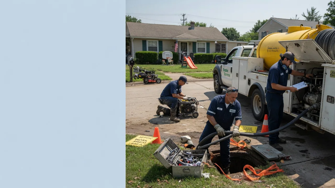 Septic Tank Pumping in Guin, AL near me